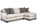 Ecksofa 260 x 175 x 85 cm - Stoff Beige - Breite Sitzfläche - Modernes Design